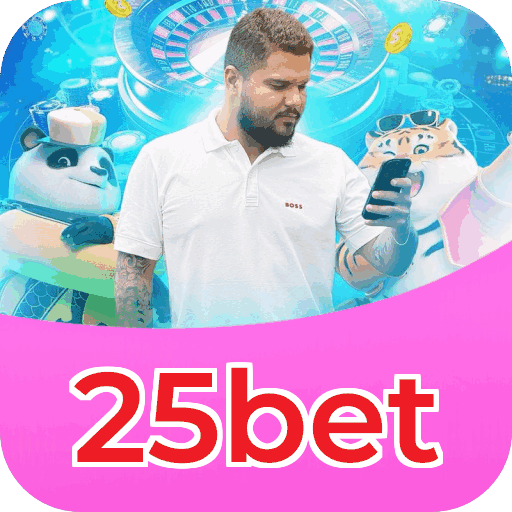 Interface do aplicativo 25bet mostrando jogos disponíveis no iOS e Android